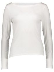 GAP Koszulka w kolorze białym rozmiar: M. Białe bluzki GAP, m, bez wzorów, bez kołnierzyka, bez ramiączek. Za 100.99 zł.