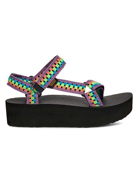 Teva Sandały "Universal Prism" ze wzorem rozmiar: 41. Sandały Teva, bez wzorów, klasyczne, z otwartym noskiem, bez obcasa, bez zapięcia. Za 232.78 zł.