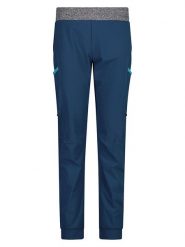 Cmp Spodnie wspinaczkowe w kolorze granatowym rozmiar: 40. Niebieskie spodnie dresowe CMP, bez wzorów, z materiału. Za 168.46 zł.
