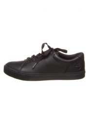 Timberland Skórzane sneakersy "Skyla Bay" w kolorze czarnym rozmiar: 36. Czarne trampki Timberland, bez wzorów, ze skóry, bez zapięcia. Za 65.85 zł.
