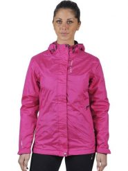 Peak Mountain Kurtka przeciwwiatrowa w kolorze różowym rozmiar: XL. Różowe kurtki sportowe Peak Mountain, xl, bez wzorów, bez kaptura, outdoorowe. Za 165.99 zł.