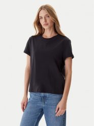 Mustang T-Shirt Monroe 1016755 Czarny Relaxed Fit. Czarne t-shirty Mustang, xl, bez wzorów, z bawełny, bez kołnierzyka, bez ramiączek. Za 89.99 zł.