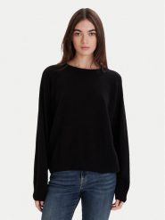 ViCOLO Sweter 77091F Czarny Regular Fit. Czarne swetry ViCOLO, m, bez wzorów, z kaszmiru, bez ramiączek. Za 819.99 zł.