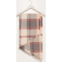 Szal w kratę - Wielobarwn. Rękawiczki House. Za 59.99 zł.