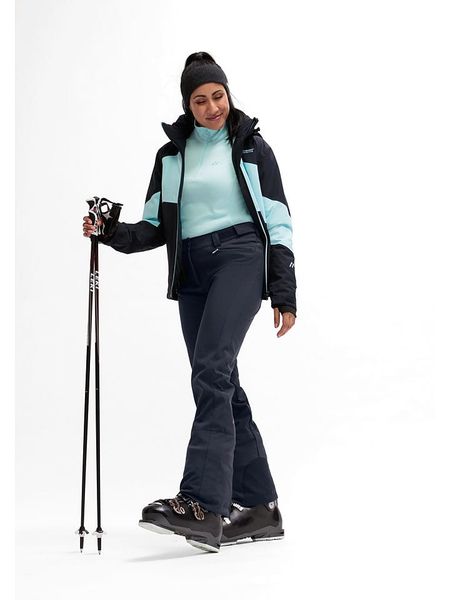 Maier Sports Spodnie softshellowe w kolorze granatowym rozmiar: 34. Niebieskie spodnie dresowe Maier Sports, bez wzorów. Za 295.86 zł.