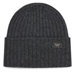 Czapka Weekend Max Mara. Szare czapki Weekend Max Mara, bez wzorów. Za 374.99 zł.