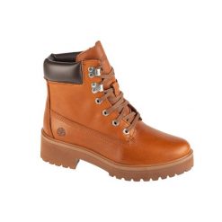 Trapery damskie, Carnaby Cool 6 In Boot. Brązowe trapery i śniegowce Timberland, z gumy. Za 699.99 zł.
