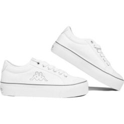 Buty sportowe damskie Kappa Boron Low PF. Białe obuwie sportowe Kappa, bez zapięcia, trekkingowe. Za 176.95 zł.