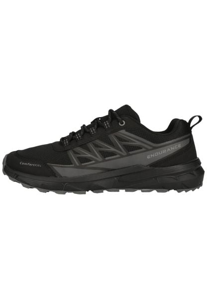 Buty trekkingowe Endurance Fadell. Czarne trekkingi ENDURANCE, z gumy, trekkingowe. Za 274.50 zł.