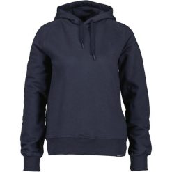 Bluza damska z kapturem Didriksons Ven. Niebieskie bluzy Didriksons, s, bez wzorów, z bawełny, z kapturem. Za 327.50 zł.