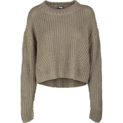 Oversizowa Bluza Damska Z Szerokimi Rękawami. Zielone bluzy Urban Classics, xl, bez wzorów, bez kaptura. Za 131.99 zł.
