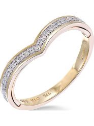 Revoni Złoty pierścionek z diamentami rozmiar: 58. Żółte pierścionki Revoni, z diamentem, złote. Za 2,253.99 zł.