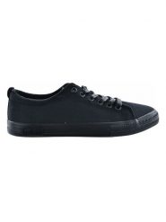 BIG STAR Sneakersy w kolorze czarnym rozmiar: 39. Czarne trampki Big Star, bez wzorów, bez zapięcia. Za 99.80 zł.