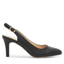 Szpilki Clara Barson. Czarne szpilki Clara Barson, bez wzorów, bez obcasa, na szpilce, bez zapięcia. Za 119.99 zł.