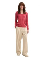 Tom Tailor Sweter w kolorze czerwonym rozmiar: L. Czerwone swetry Tom Tailor, l, bez wzorów, bez ramiączek. Za 56.99 zł.