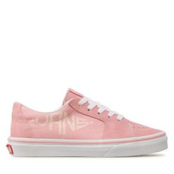 Tenisówki Vans. Czerwone trampki Vans, bez wzorów, bez zapięcia. Za 279.99 zł.