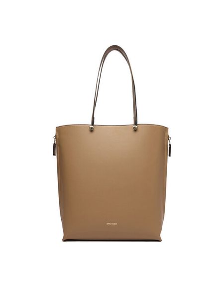 GINO ROSSI Torebka EO-LX10245 Brązowy. Brązowe torebki klasyczne Gino Rossi, bez wzorów, z materiału, bez dodatków. Za 359.99 zł.