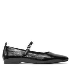 Baleriny Vagabond Shoemakers. Czarne baleriny Vagabond Shoemakers, bez wzorów, bez obcasa. Za 479.99 zł.