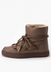 Śniegowce damskie INUIKII FULL LEATHER. Brązowe trapery i śniegowce Inuikii. Za 1,019.99 zł.