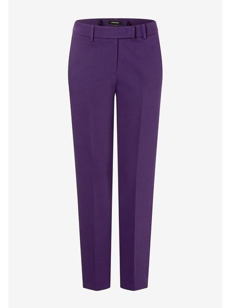 More & More Spodnie w kolorze fioletowym rozmiar: 38. Różowe spodnie materiałowe More & More, bez wzorów, z materiału. Za 104.99 zł.