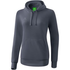 Damska bluza z kapturem Erima Basic. Szare bluzy Erima, xs, bez wzorów, z bawełny, z kapturem. W wyprzedaży za 135.50 zł.
