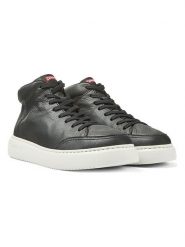 Camper Skórzane sneakersy w kolorze antracytowym rozmiar: 38. Czarne trampki Camper, bez wzorów, ze skóry, za kostkę, bez zapięcia. Za 483.17 zł.