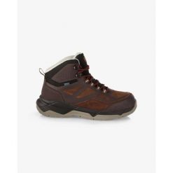Unisex wysokie buty outdoorowe Kilpi PITON HIGH WP-U. Brązowe trekkingi Kilpi, z nylonu, trekkingowe. Za 360.09 zł.