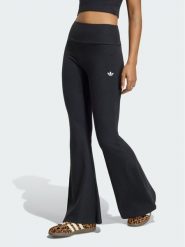 Adidas Legginsy Essentials KR3600 Czarny Flared Leg. Czarne legginsy Adidas, xl, bez wzorów, z bawełny. Za 219.99 zł.