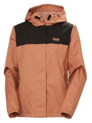 Helly Hansen Kurtka przeciwdeszczowa "Vancouver" w kolorze pomarańczowo-czarnym rozmiar: M. Czarne kurtki sportowe Helly Hansen, m, bez wzorów, bez kaptura, outdoorowe. Za 255.34 zł.