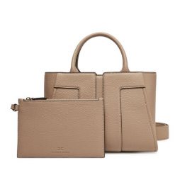 Torebka Elisabetta Franchi. Brązowe torebki klasyczne Elisabetta Franchi, bez wzorów, bez dodatków. Za 1,569.00 zł.