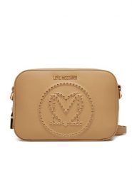 LOVE MOSCHINO Torebka JC4068PP1ML1210A Brązowy. Brązowe listonoszki Love Moschino, bez wzorów, ze skóry, bez dodatków. Za 489.99 zł.