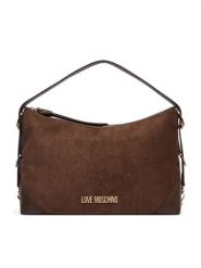 LOVE MOSCHINO Torebka JC4090PP1PLD130A Brązowy. Brązowe torebki klasyczne Love Moschino, bez wzorów, ze skóry, bez dodatków. Za 949.99 zł.