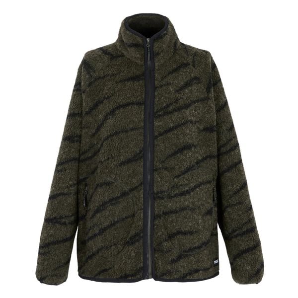 Bluza Polarowa Damska Borg Pełen Suwak Frankie. Czarne bluzy Regatta, na zimę, bez wzorów, z polaru, bez kaptura. Za 145.99 zł.