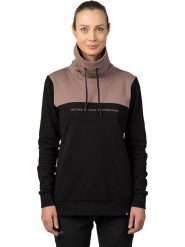 Hannah Bluza "Sibele" w kolorze jasnobrązowo-czarnym rozmiar: 36. Brązowe bluzy Hannah, bez wzorów, bez kaptura. Za 189.74 zł.