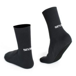 Seac skarpety neoprenowe Standard HD 5 mm. Czarne skarpety SEAC, bez wzorów, z neoprenu. Za 143.00 zł.