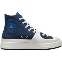 Trampki Converse Chuck Taylor All Star Construct Sport, Dla obu płci. Niebieskie trampki Converse, bez wzorów, bez zapięcia. W wyprzedaży za 374.20 zł.