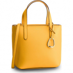 Torebka LAUREN RALPH LAUREN - Mini Tz Tote 431730284008 Sunflower/Lauren Tan. Żółte torby na ramię Lauren Ralph Lauren, z aplikacjami, ze skóry ekologicznej, na ramię, zdobione, bez dodatków. W wyprzedaży za 399.00 zł.