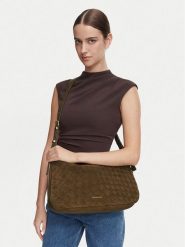 MICHAEL Michael Kors Torebka Nolita 30F6AY5L2L Khaki. Brązowe torebki klasyczne MICHAEL Michael Kors, bez wzorów, ze skóry, bez dodatków. Za 1,739.00 zł.