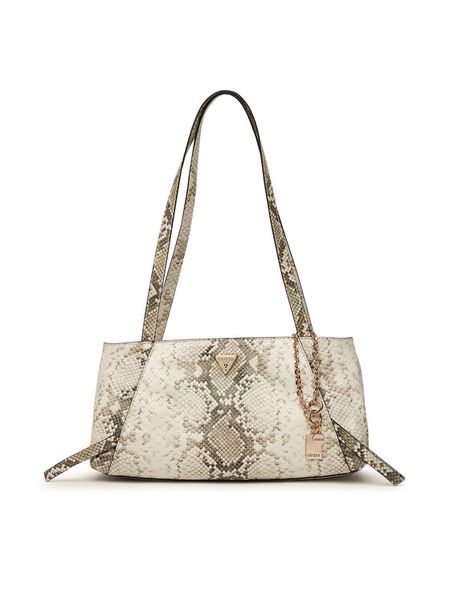 Guess Torebka Devon HWKG97 45090 Kremowy. Białe torebki klasyczne Guess, z aplikacjami, ze skóry, bez dodatków. Za 584.99 zł.