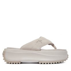 Japonki Converse. Szare klapki Converse, bez wzorów, bez obcasa. Za 379.99 zł.