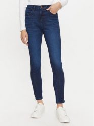 Wrangler Jeansy 112358235 Granatowy Skinny Fit. Niebieskie jeansy Wrangler, bez wzorów. Za 219.99 zł.
