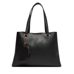 Torebka Aldo. Czarne shopper Aldo, bez wzorów, bez dodatków. Za 219.99 zł.