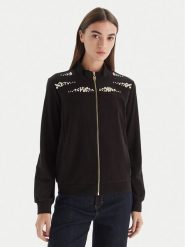 Liu Jo Sport Bluza TF5152 FS576 Czarny Regular Fit. Czarne bluzy Liu Jo Sport, s, bez wzorów, z wiskozy, bez kaptura. Za 719.99 zł.