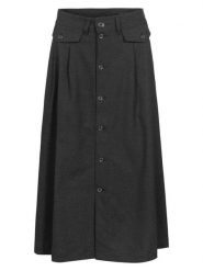 Herrlicher Spódnica w kolorze antracytowym rozmiar: XL. Czarne spódnice Herrlicher, na co dzień, xl, bez wzorów, maxi, proste. Za 199.65 zł.