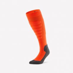 Skarpety narciarskie i snowboardowe dla dorosłych Wedze 100 Plus. Skarpety WED'ZE, bez wzorów, z elastanu. Za 39.99 zł.