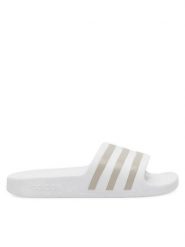 Adidas Klapki ADILETTE AQUA EF1730 Biały. Białe klapki Adidas, bez wzorów, z syntetyku, bez obcasa. Za 109.99 zł.