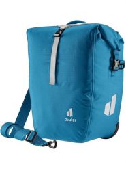 Deuter Torba rowerowa "Weybridge 25+5" w kolorze niebieskim - 34 x 43 x 22 cm rozmiar: onesize. Niebieskie torby na ramię Deuter, bez wzorów, z materiału, sportowe, na ramię, bez dodatków. Za 415.45 zł.