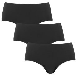 Figi damskie Björn Borg (x3). Czarne figi Björn Borg, s, bez wzorów, z jedwabiu. Za 241.50 zł.