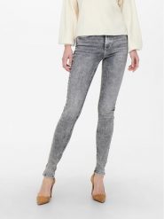 ONLY Jeansy 15245366 Szary Skinny Fit. Szare jeansy Only, xs, bez wzorów. Za 129.99 zł.