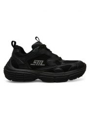 Steve Madden Sneakersy w kolorze czarnym rozmiar: 38. Czarne trampki Steve Madden, bez wzorów, bez zapięcia. Za 232.23 zł.